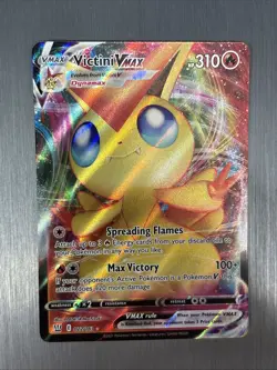 Victini VMAX 022/163 - Battle Styles - Ultra Rare Holo Pokemon Card NM - Image 1