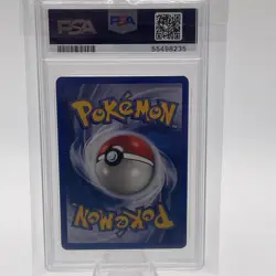 PSA 9 MINT Professor Elm # 3 Best of Game Reverse Foil PROMO Pokemon Card - Image 3