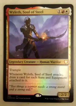 1x Wyleth, Soul of Steel FOIL Commander Legends Magic the Gathering MTG NM - Image 1