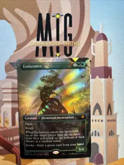 Endurance ✨ Borderless TEXTURED FOIL ✨ MTG NM Modern Horizons 3 Special Guest - Image 1