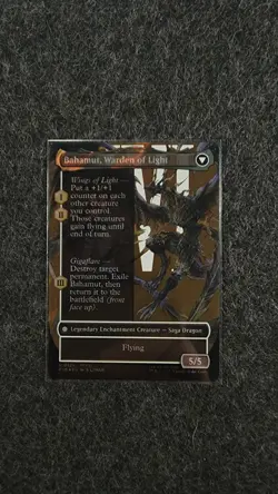 Dion, Bahamut's Dominant (Borderless) (Surge Foil) Final Fantasy Foil 521 - Image 3