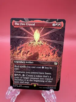The Fire Crystal (Borderless) Final Fantasy Regular - Image 1