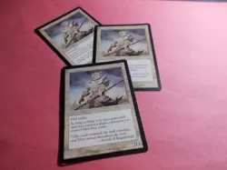 Valor x3 MTG Judgement White Uncommon Creature LP/MP - Image 1