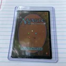 1997 Magic The Gathering Urza’s Power Plant Land RARE - Image 2