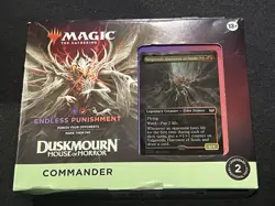 Magic: The Gathering Duskmourn ENDLESS PUNISHMENT Commander Deck Sealed - Image 1
