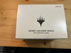 MTG Godzilla Lands Secret Lair Drop Sealed Box - Image 1