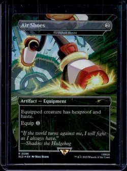 2025 Magic The Gathering Air Shoes Secret Lair Drop Rare Foil #2096 - Image 1