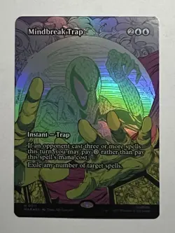 Magic The Gathering Marvel’s Spider-Man Mindbreak Trap Foil MTG NM/M - Image 1