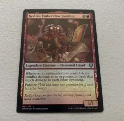 Kediss, Emberclaw Familiar Commander Legends Foil - Image 1