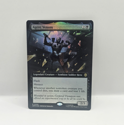 Agent Venom NM Foil #255 MTG Marvel's Spider-Man (Extended Art) - Image 1