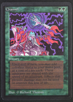 Channel Beta MTG Card Magic: the Gathering 1993 - Image 1
