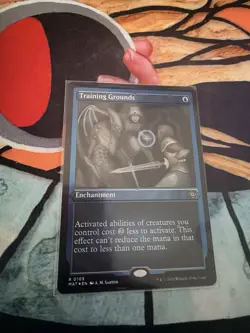 MTG / Training Grounds / MAT / #0109 / FOIL ETCHED / Rare / NM - Image 1