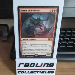 Magic: The Gathering MTG Terror of the Peaks dragon M21 NM MTG - Image 1