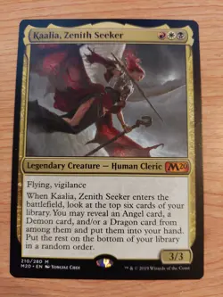 Kaalia, Zenith Seeker - 210/280 (Core Set 2020) - Near Mint NM - Mythic - Image 1