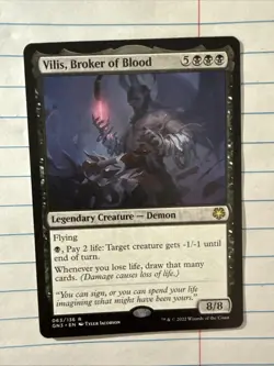 Vilis, Broker of Blood Game Night: Free-For-All M/Nm MTG Magic Card - Image 1