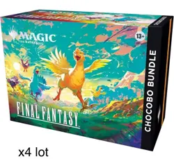Magic The Gathering Final Fantasy CHOCOBO BUNDLE SEALED SHIPS DEC PRESALE LOT X4 - Image 1