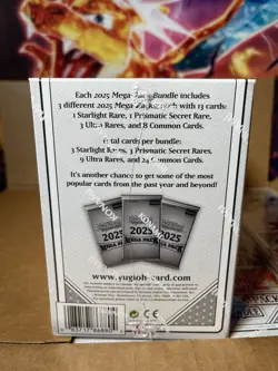 Yugioh 2025 Mega-Pack Tuck Display Box (12 Boxes) Brand New Factory Sealed Fresh - Image 2