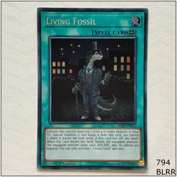 Living Fossil - BLRR-EN015 - Secret Rare 1st Edition Yugioh - Image 1