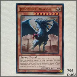 Judgment Dragon - DUSA-EN070 - Ultra Rare 1st Edition Yugioh - Image 1