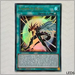Favorite Hero - LED6-EN015 - Ultra Rare 1st Edition Yugioh - Image 1