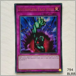 Bottomless Trap Hole - BLRR-EN101 - Ultra Rare 1st Edition Yugioh - Image 1