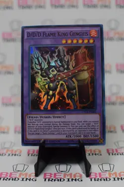 D/D/D Flame King Genghis CT13-EN005 2016 Mega-Tins Limited Edition - Image 1