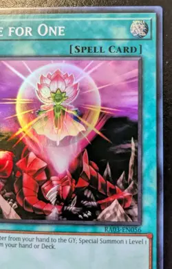 One For One RA03-EN056 1st Edition Super Rare Quarter Century Bonanza Yu-Gi-Oh! - Image 3