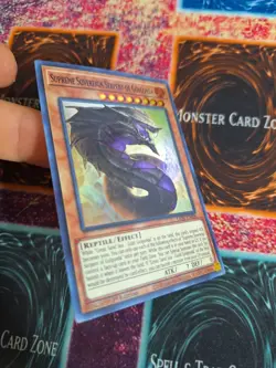 Yu-Gi-Oh! Supreme Sovereign Serpent of Golgonda LIOV-EN004 Super Rare 1st Ed NM - Image 2