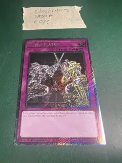 Yugioh Stampede - Gozen Match - Platinum Secret Rare - RA04-EN134 - Image 1