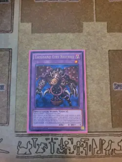 YUGIOH TCG THOUSAND-EYES RESTRICT DPRP-EN046 RARE 1ST EDITION NM - Image 1