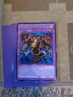 YUGIOH TCG THOUSAND-EYES RESTRICT DPRP-EN046 RARE 1ST EDITION NM - Image 2