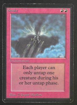 Smoke Beta MTG Card Magic: the Gathering 1993 - Image 1
