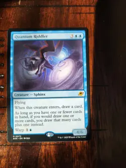 MTG Quantum Riddler Edge of Eternities Regular Card 0072 - Image 1