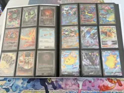Pokemon Binder Lot Collection - 200+ Cards-EN/JP/CN-FA/IR/SIR/VMAX/EX 1 Graded! - Image 2