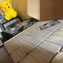 Bulk Pokemon Cards Lot 1000 Near Mint | 100 HOLO/Rev Holo NO Energy | 2V/EX Card - Image 1