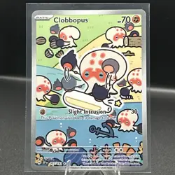 Pokemon TCG Clobbopus 207/191 Illustration Rare Surging Sparks Holo Card English - Image 1