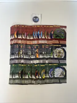 Bakugan Battle Brawlers Lot of 120 Ability Cards RARE LARGE LOT - Image 1