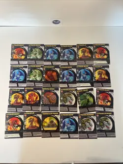 Bakugan Battle Brawlers Lot of 120 Ability Cards RARE LARGE LOT - Image 4
