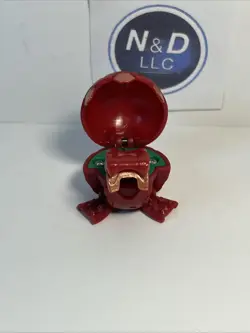 Bakugan Juggernoid B1 Classic Pyrus 280G Battle Brawlers W/Card Open Core RARE - Image 2