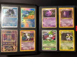 Lot of 100 ALL HOLO Vintage Pokemon Card Binder Collection - Image 4