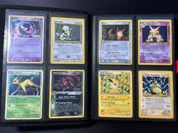 Lot of 100 ALL HOLO Vintage Pokemon Card Binder Collection - Image 5
