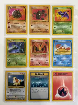 Pokemon Card Binder Collection - Vintage Card Lot | 1999-2000 WOTC Rare/Uncommon - Image 1
