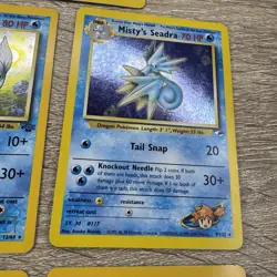 Vintage 1999 WOTC Pokemon 5 Card Lot! Rare Holo 1st Editions LP - Image 4