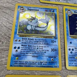 Vintage 1999 WOTC Pokemon 5 Card Lot! Rare Holo 1st Editions LP - Image 5