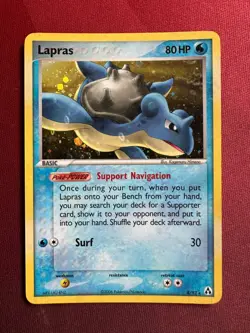 LAPRAS 8/92 EX Legend Maker HOLO RARE Pokemon TCG card NM+ STRONG NEAR MINT - Image 1