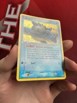 LAPRAS 8/92 EX Legend Maker HOLO RARE Pokemon TCG card NM+ STRONG NEAR MINT - Image 2