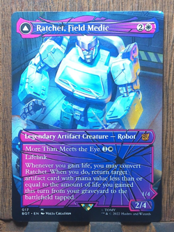 TRANSFORMERS Ratchet, Field Medic (Shattered Glass) - Near Mint English MTG - Image 1