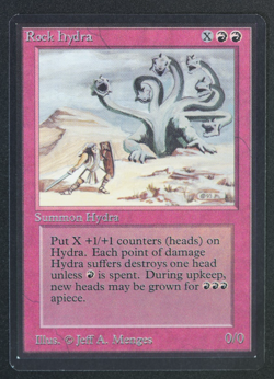 Rock Hydra Beta MTG Card Magic: the Gathering 1993 - Image 1
