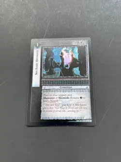 *FOIL* NOT EASILY DESTOYED (1U220) LORD OF THE RINGS TRADING CARD GAME - Image 4