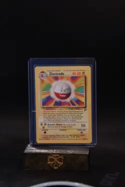 Pokemon TCG Electrode Card 25/130 Rare, Base Set 2, Near Mint Condition - Image 1